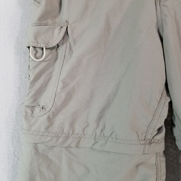 Rugged Earth cargo pants shorts combo convertible men's medium green lightweight - Picture 5 of 15